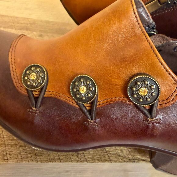 Spring Step L’Artiste Style GreenTea Ankle Boot size 38 shoes - Picture 10 of 10